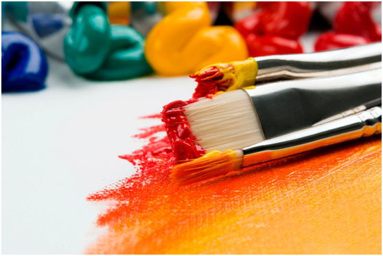the application of colloidal microcrystalline cellulose--painting 