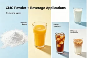 CMC Supplier for Beverages and dairy applications