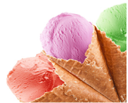 MCC uses in food in ice cream