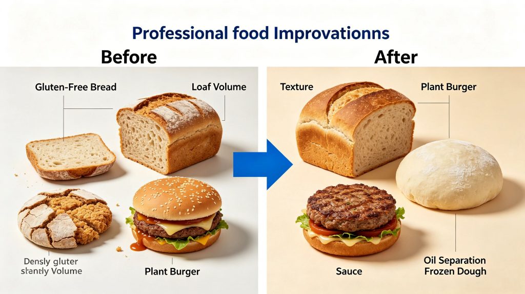 HPMC food formulation case studies