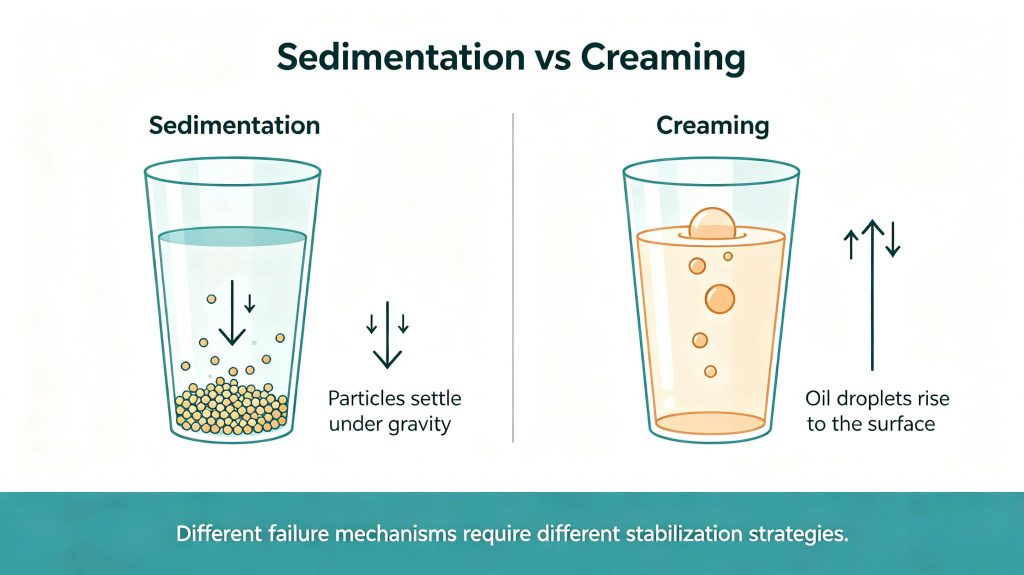 Plant-based beverage stabilizers for sedimentation and creaming control